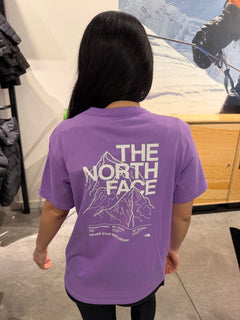 北臉 女生 背後靠山短T