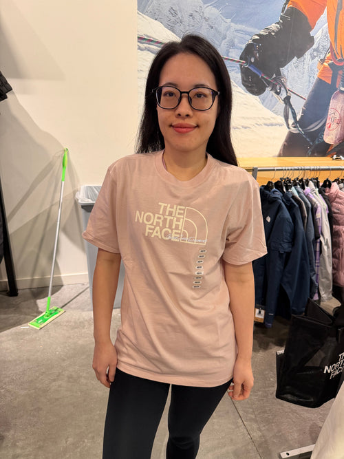 北臉 女生 evo logo 短T