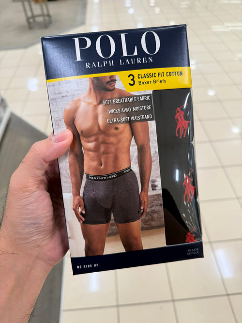 RL百貨 男生四角褲三入組