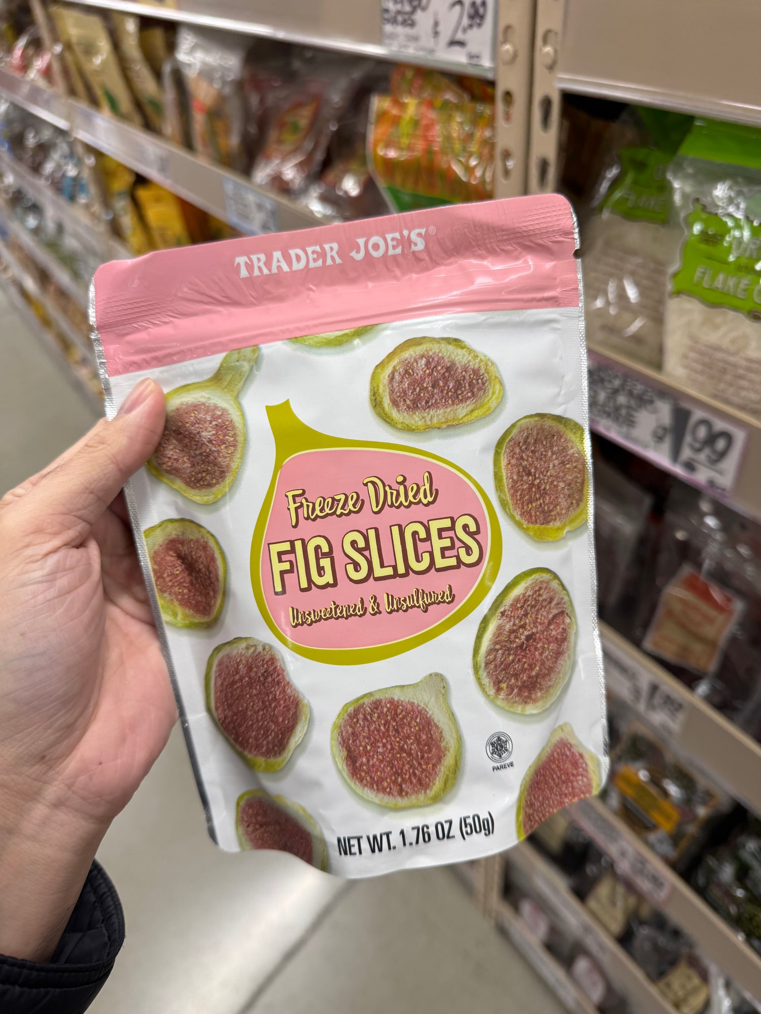 Trader Joe 美國網紅推薦 極速冷凍無花果乾 50g