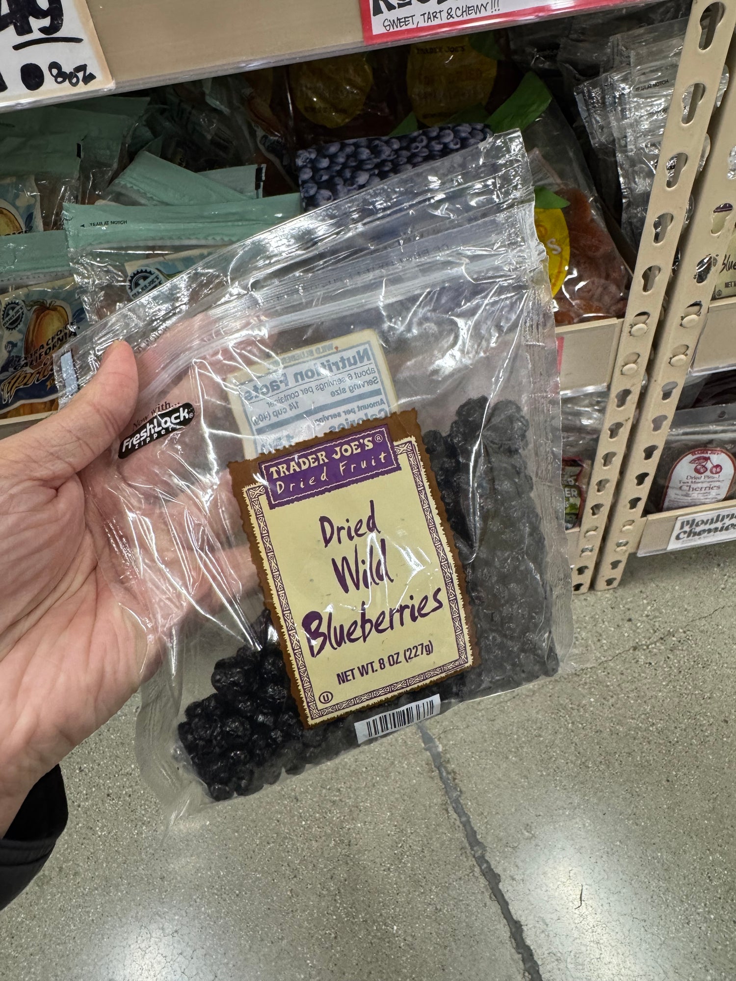 TJ果乾 野生藍莓乾 227g