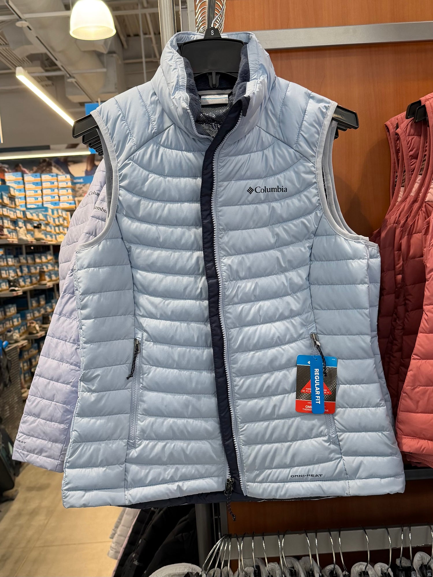 Columbia 女生 銀點科技羽絨背心