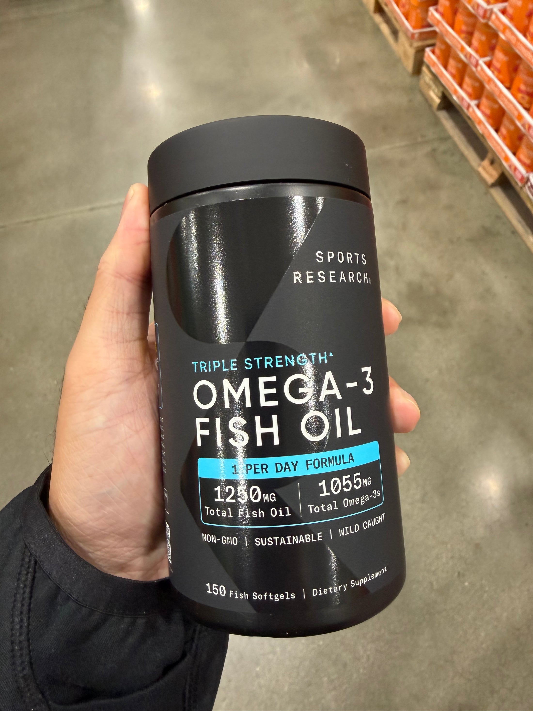 Costco Sports Research - 魚油 - 150顆
