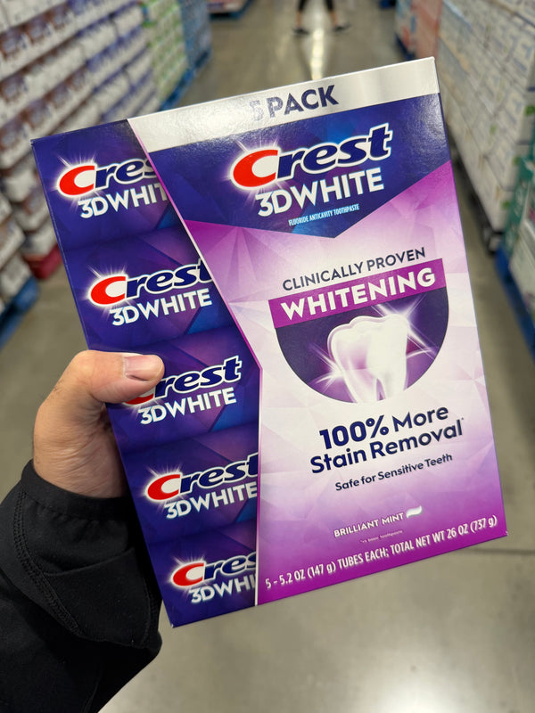 Costco Crest 3D美白牙膏 五入組