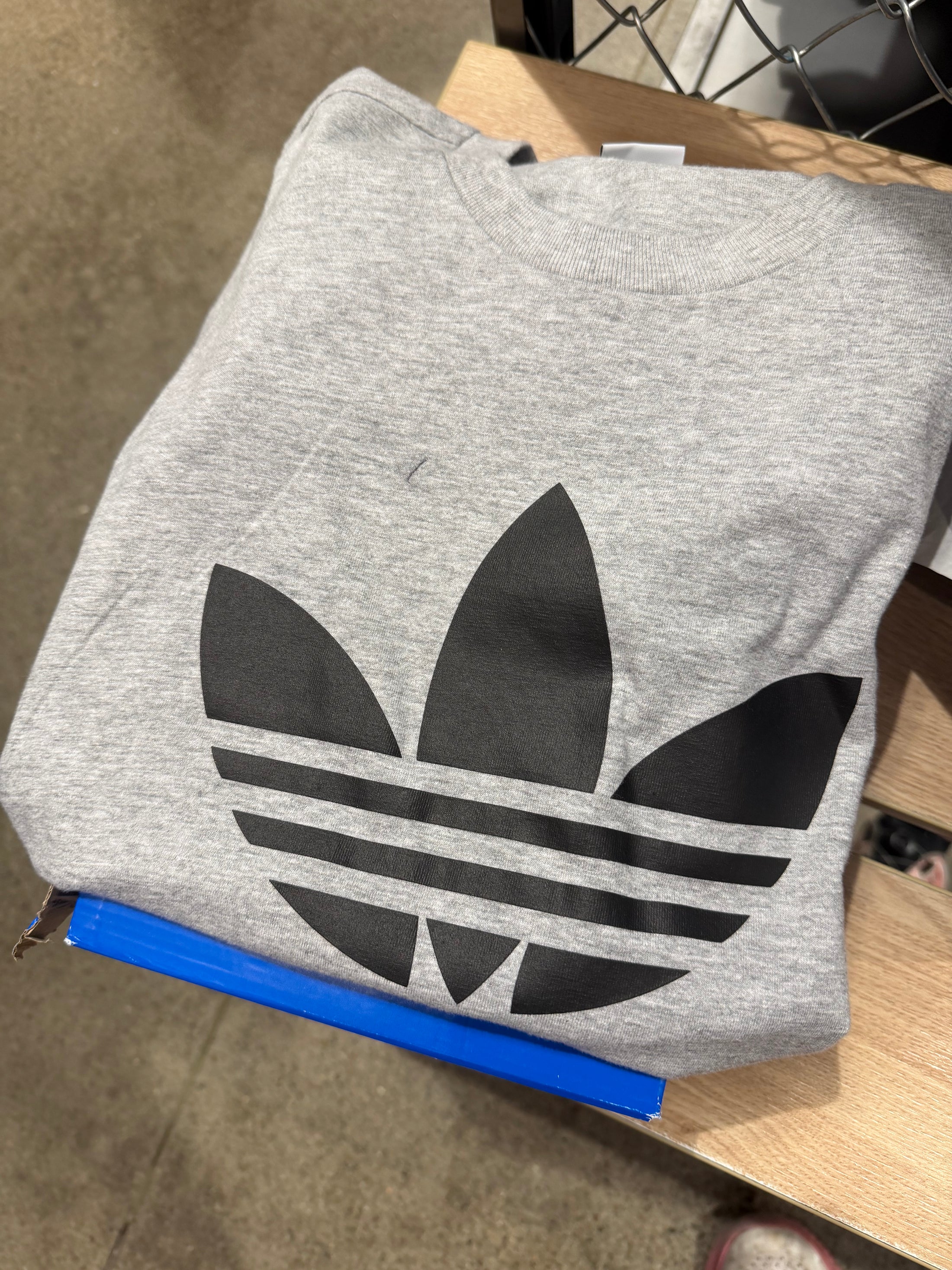 Adidas 女生 棉短T - 三葉草
