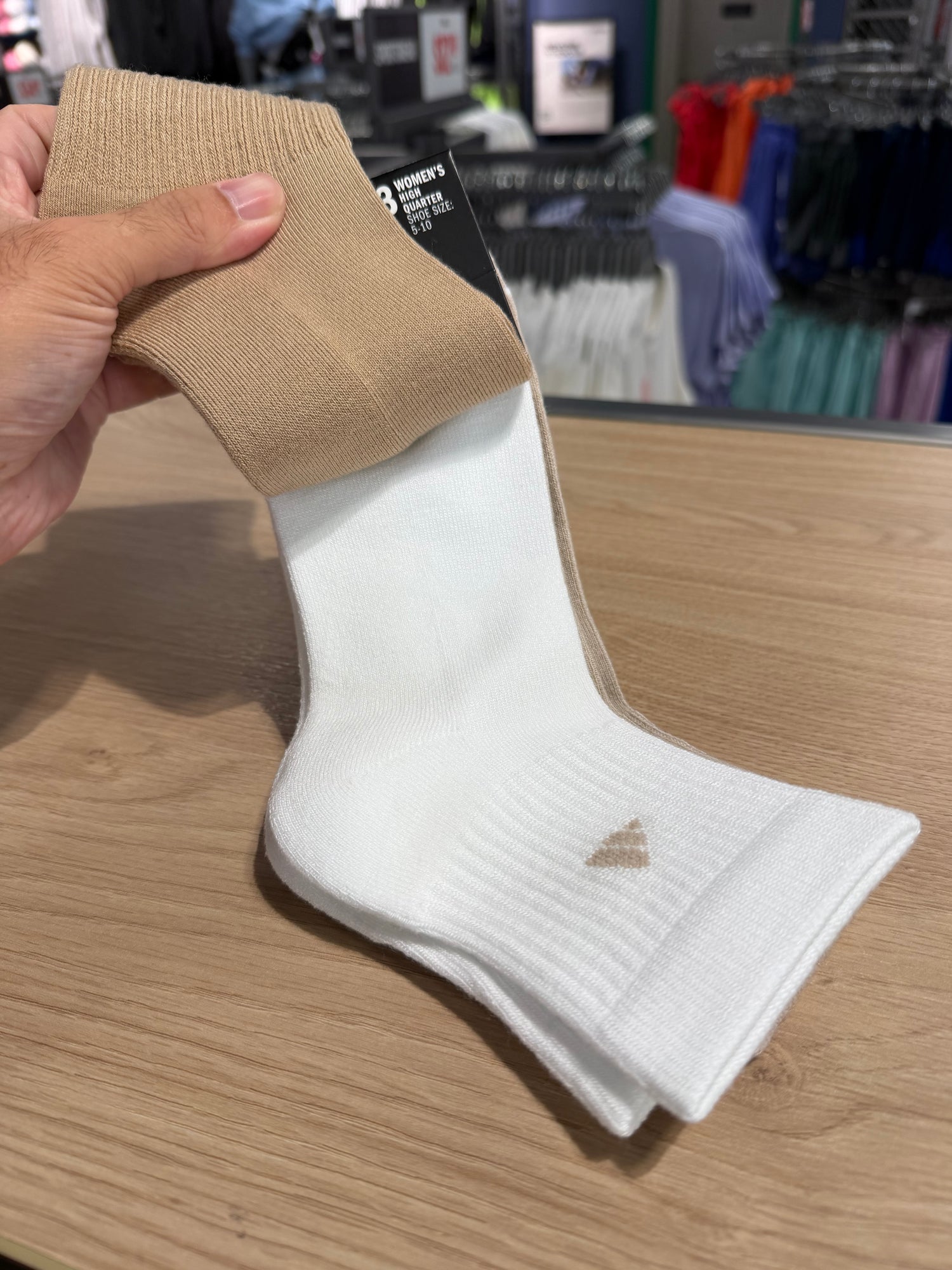 Adidas Climacool 女生中高筒襪三入組 - 5160065