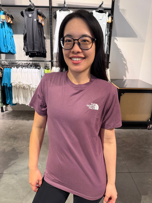北臉 女生 小logo短T
