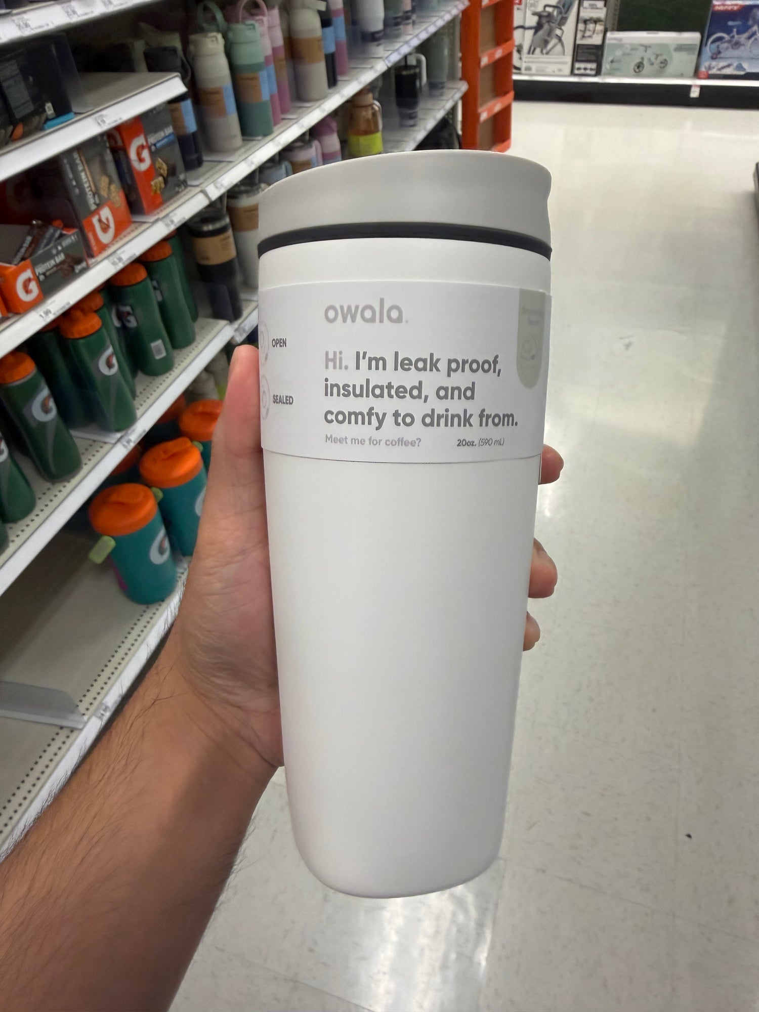 Owala 不會漏保溫杯 590ml