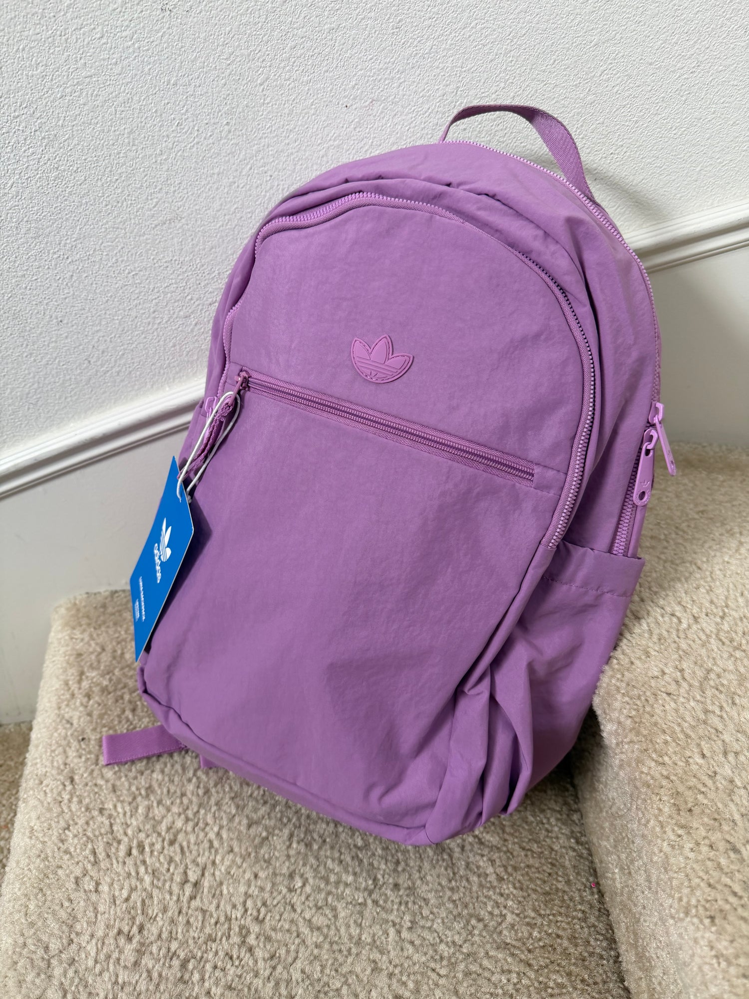 Adidas Luna後背包 紫粉色