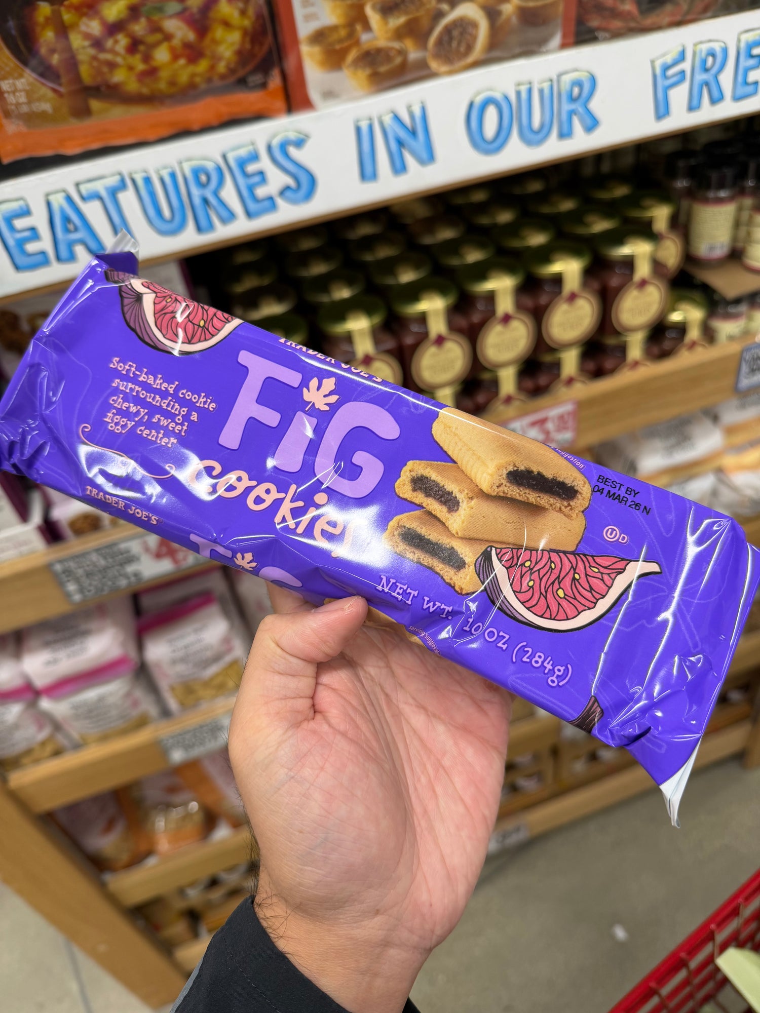 TJ 無花果QQ餅乾 284g