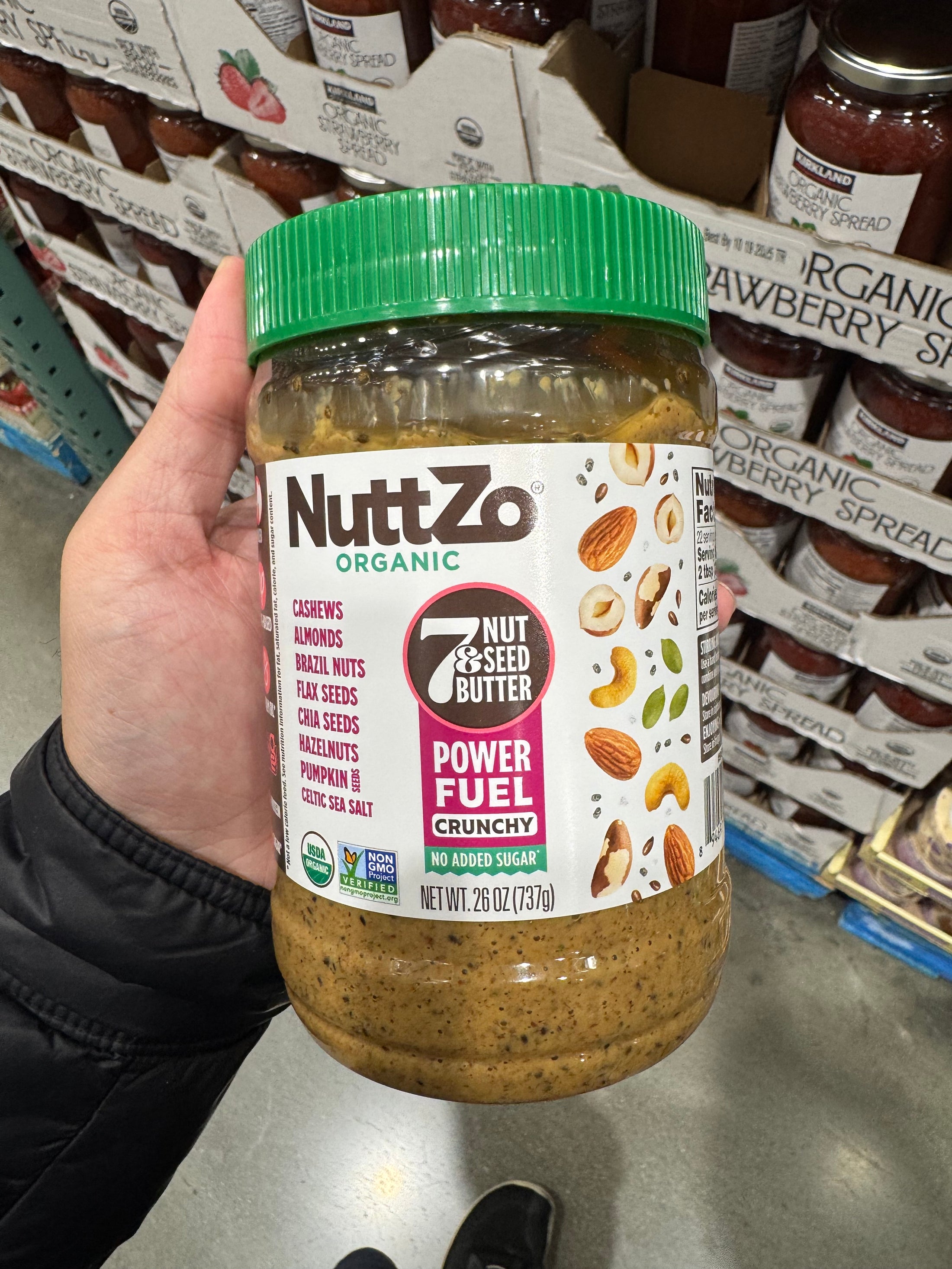Costco Nuttzo 無加糖堅果醬 737g