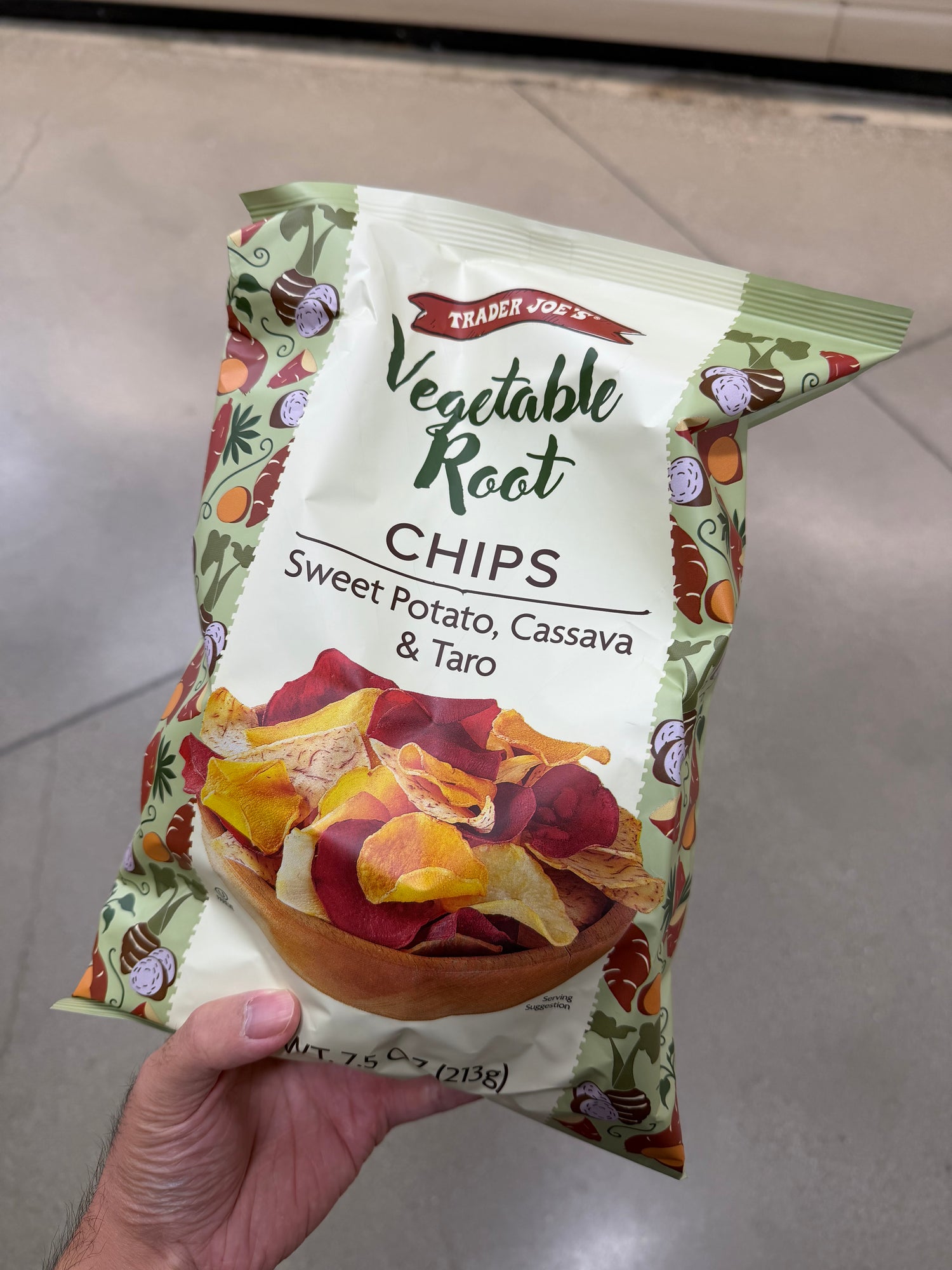 TJ 地瓜芋頭洋芋片 213 g