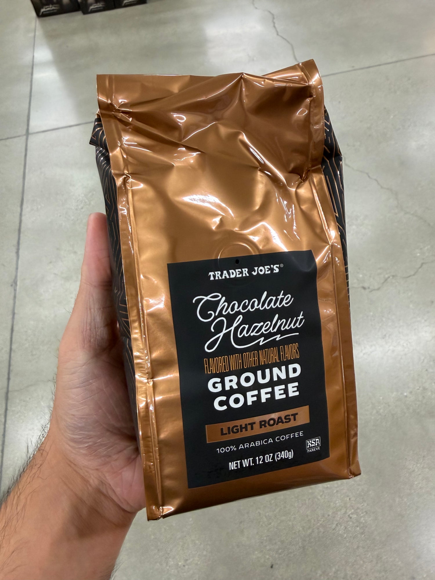 TJ 巧克力榛果咖啡粉 340g