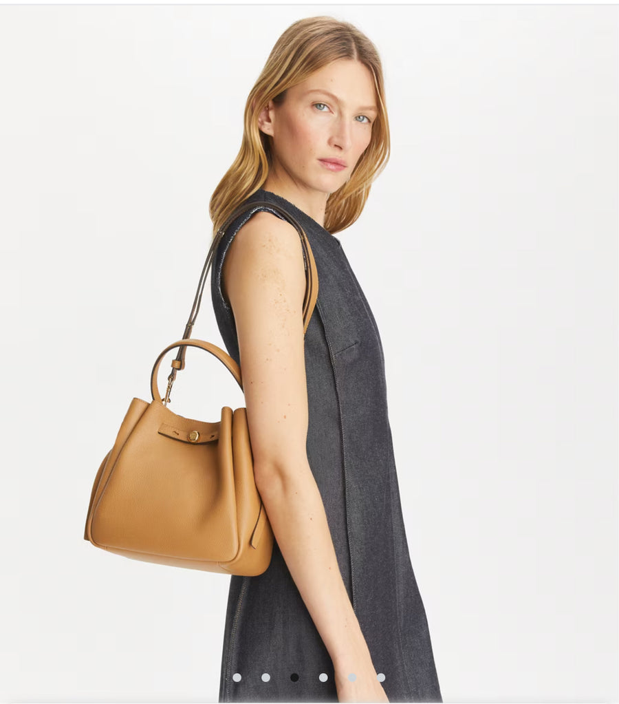 TB 專櫃 Romy 水桶包 提拉米蘇