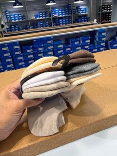 Adidas 襪子六入組 - 隱形襪 - 巧克力色