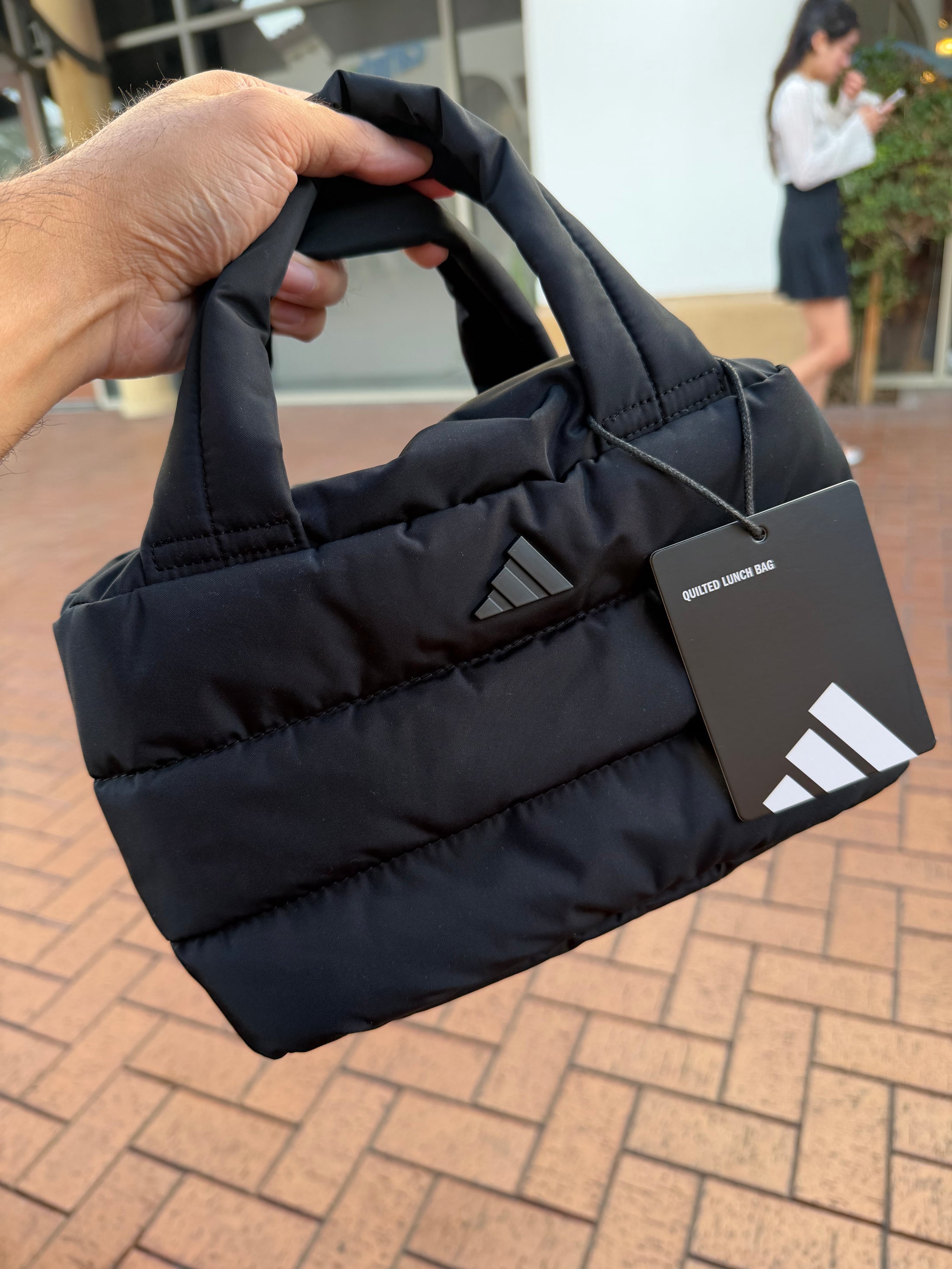 Adidas 超可愛保溫便當盒 - 霧面黑