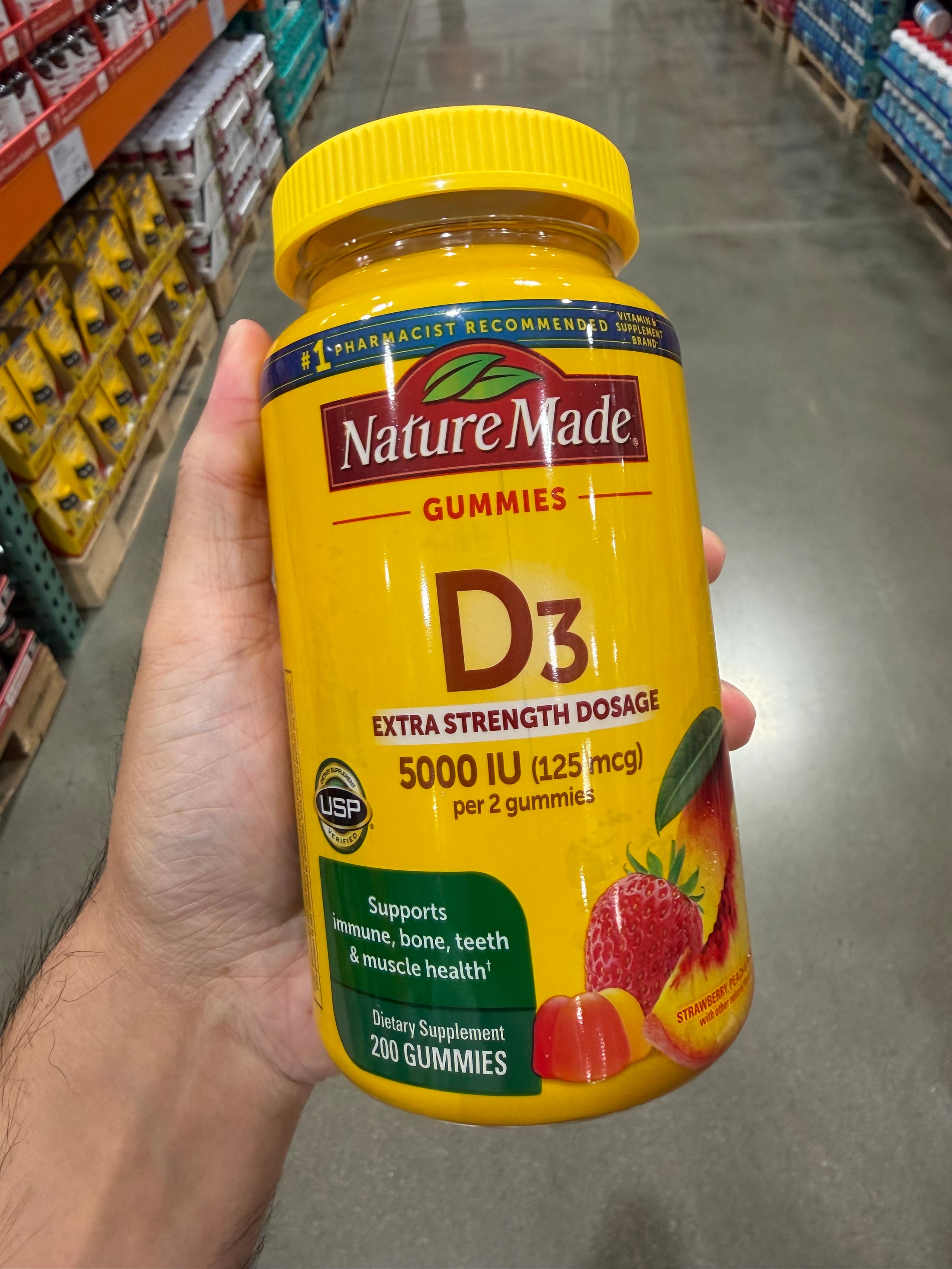 Costco Naturemade - D3軟糖 - 200顆