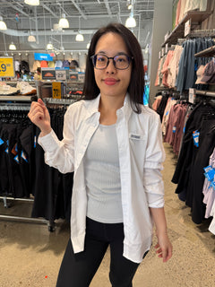Columbia 女生 快速扣防曬襯衫 - 白色 -UPF40