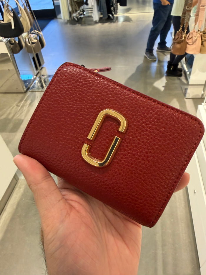 MJ專櫃 J Marc 短夾 紅色