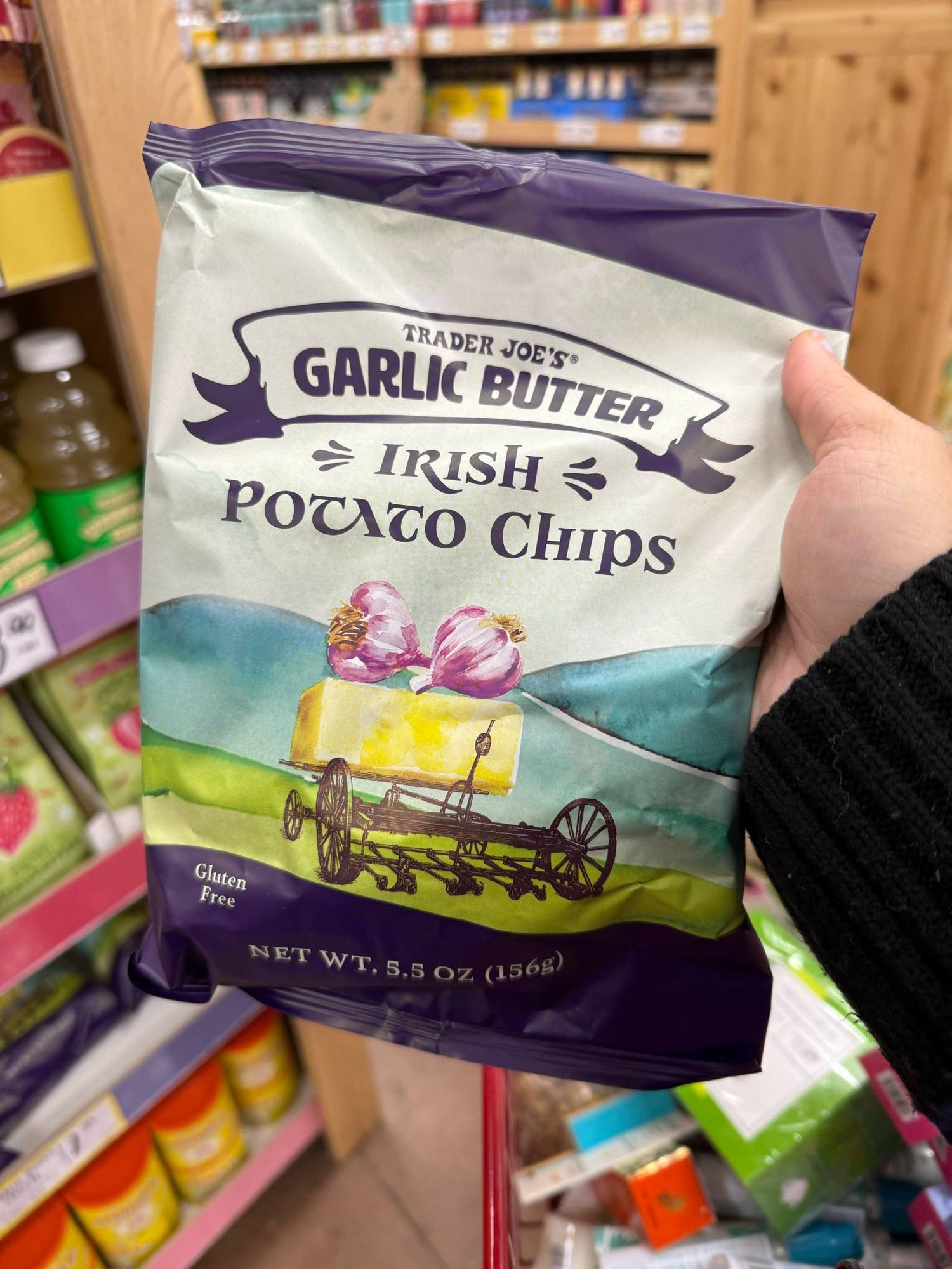 TJ 蒜香奶油洋芋片 156g