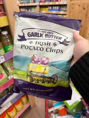 TJ 蒜香奶油洋芋片 156g