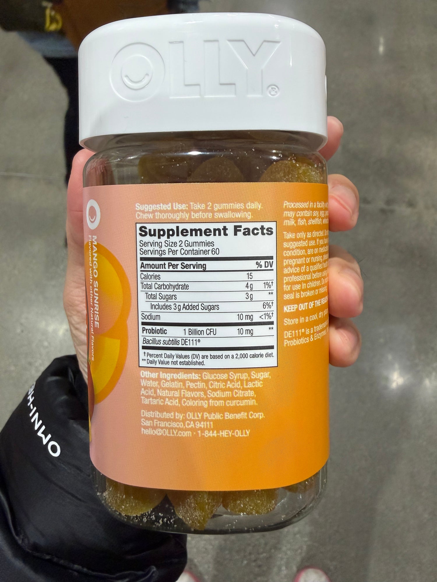 Costco 最新 Olly 大人益生菌軟糖 120顆