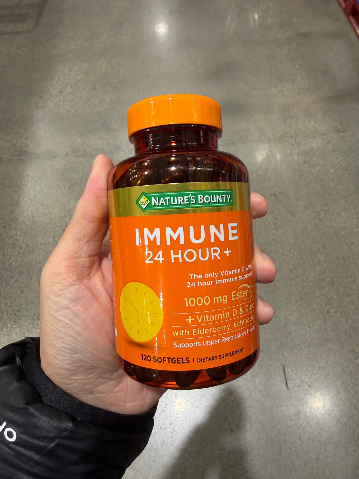 Costco Nature bounty 24小時維他命C