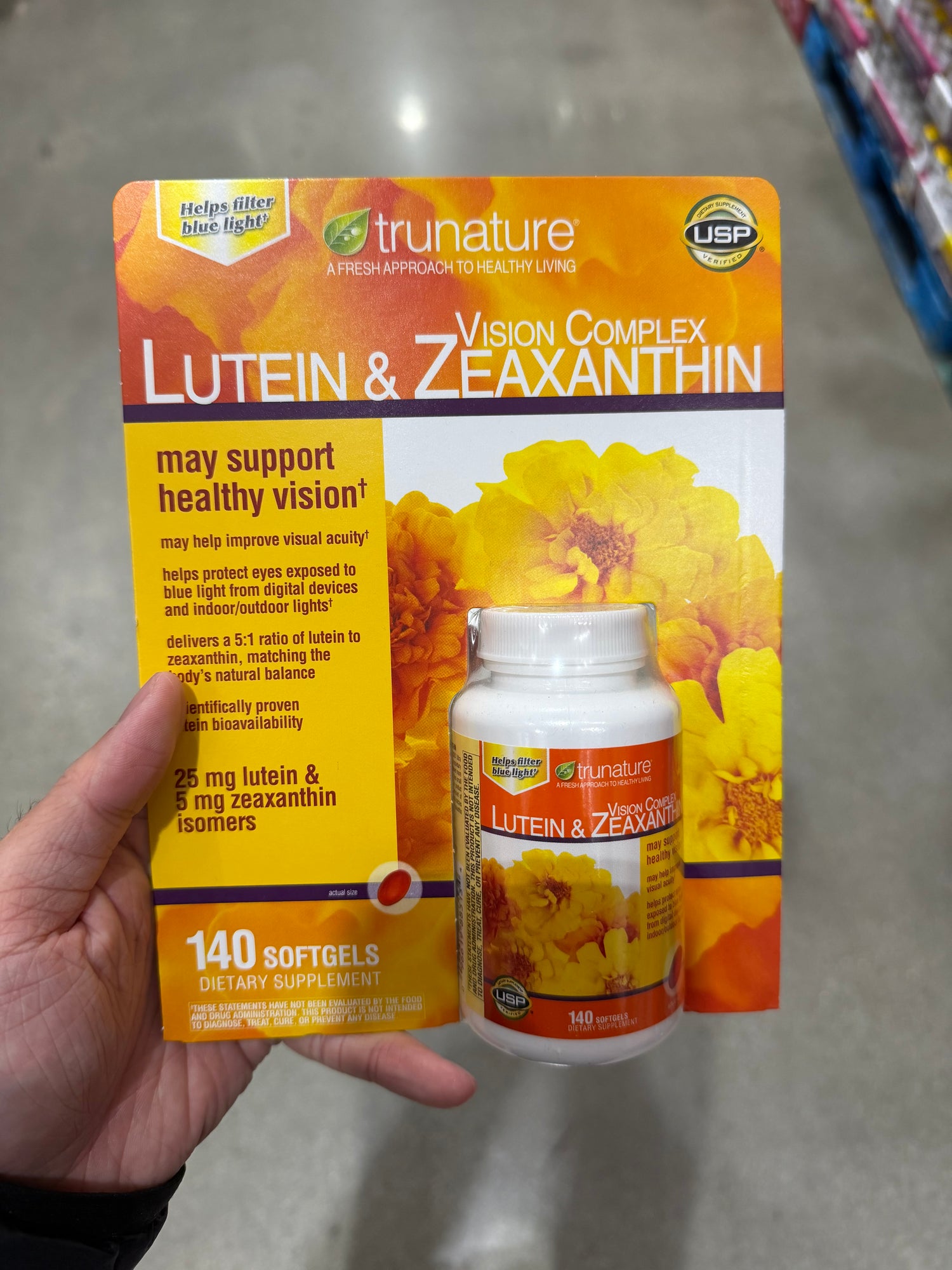 Costco Trunature 葉黃素 140顆