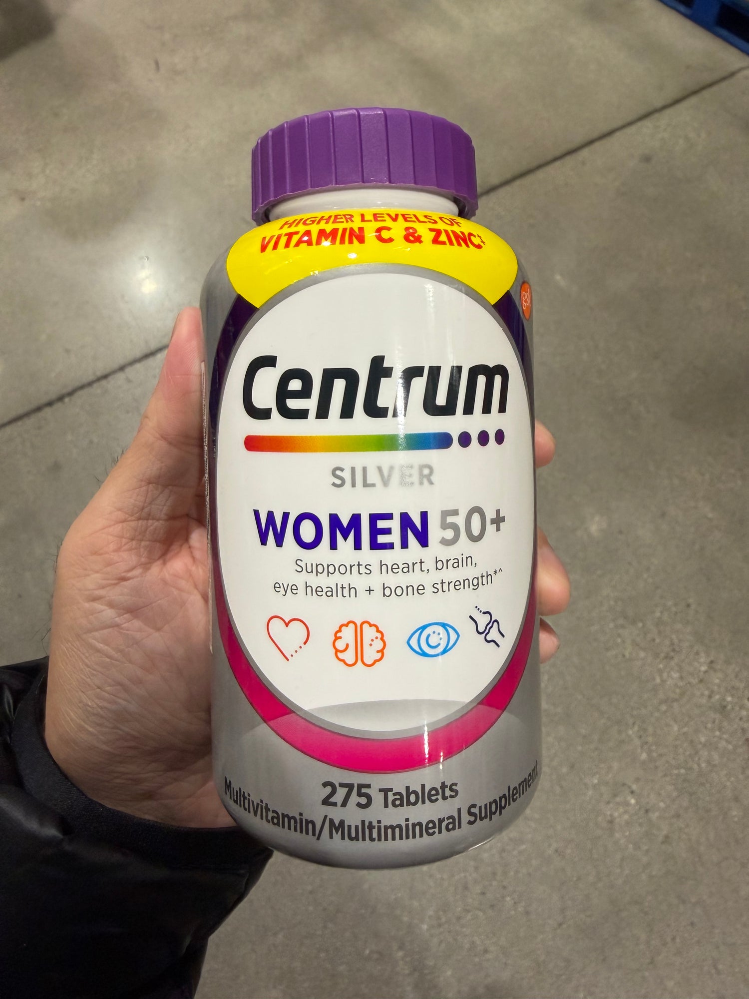 Costco 銀寶善純 女人 275粒