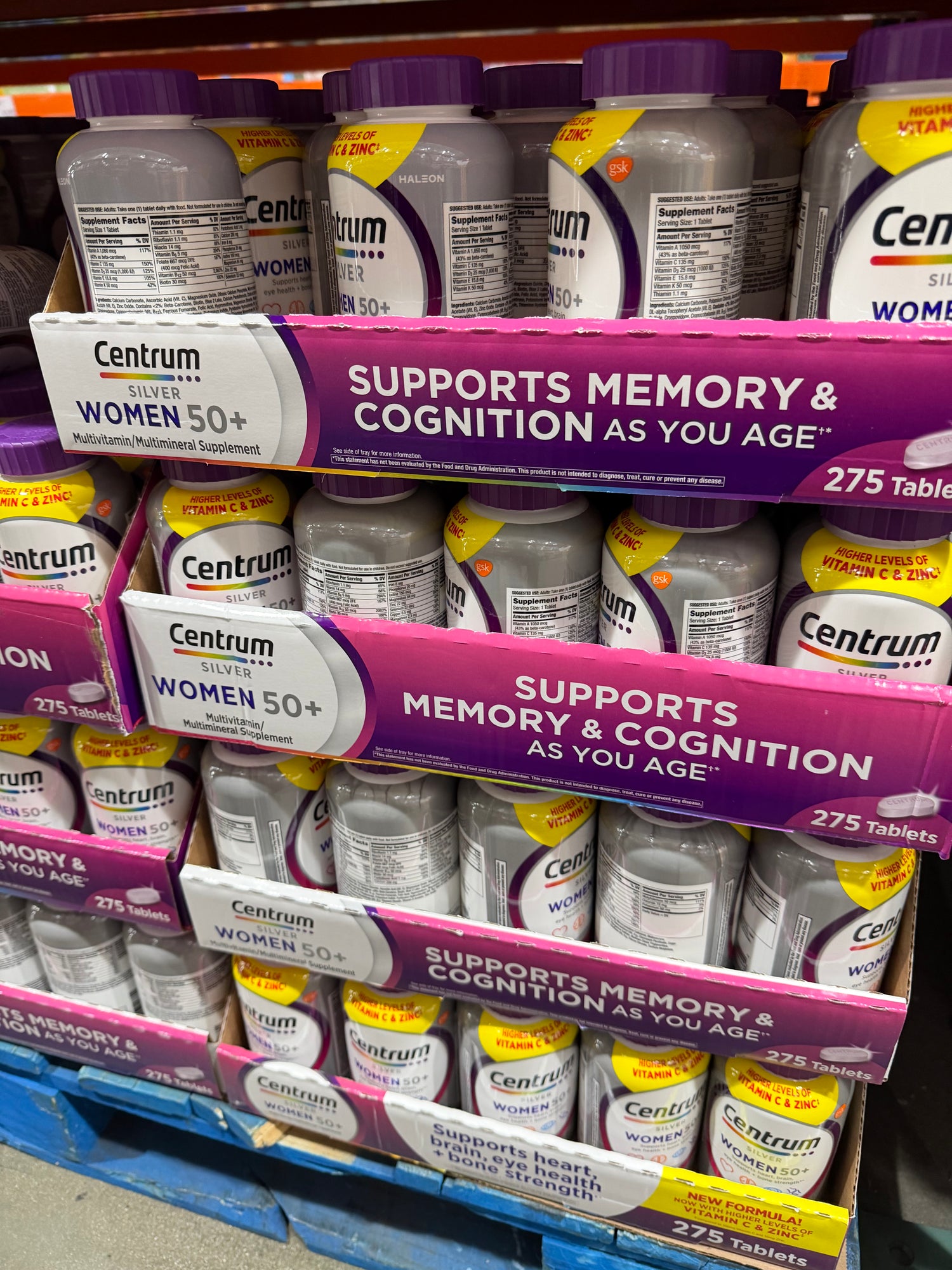 Costco 銀寶善純 女人 275粒