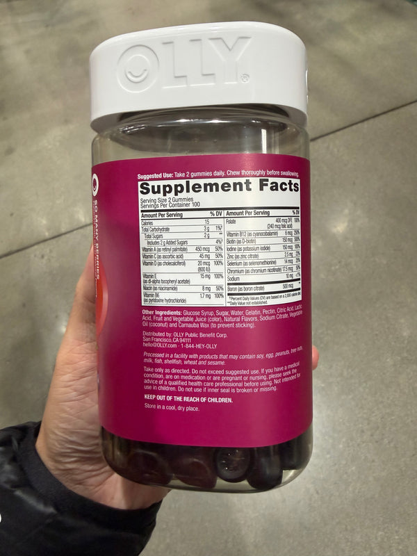 Costco Olly 女生綜合維他命 - 200顆