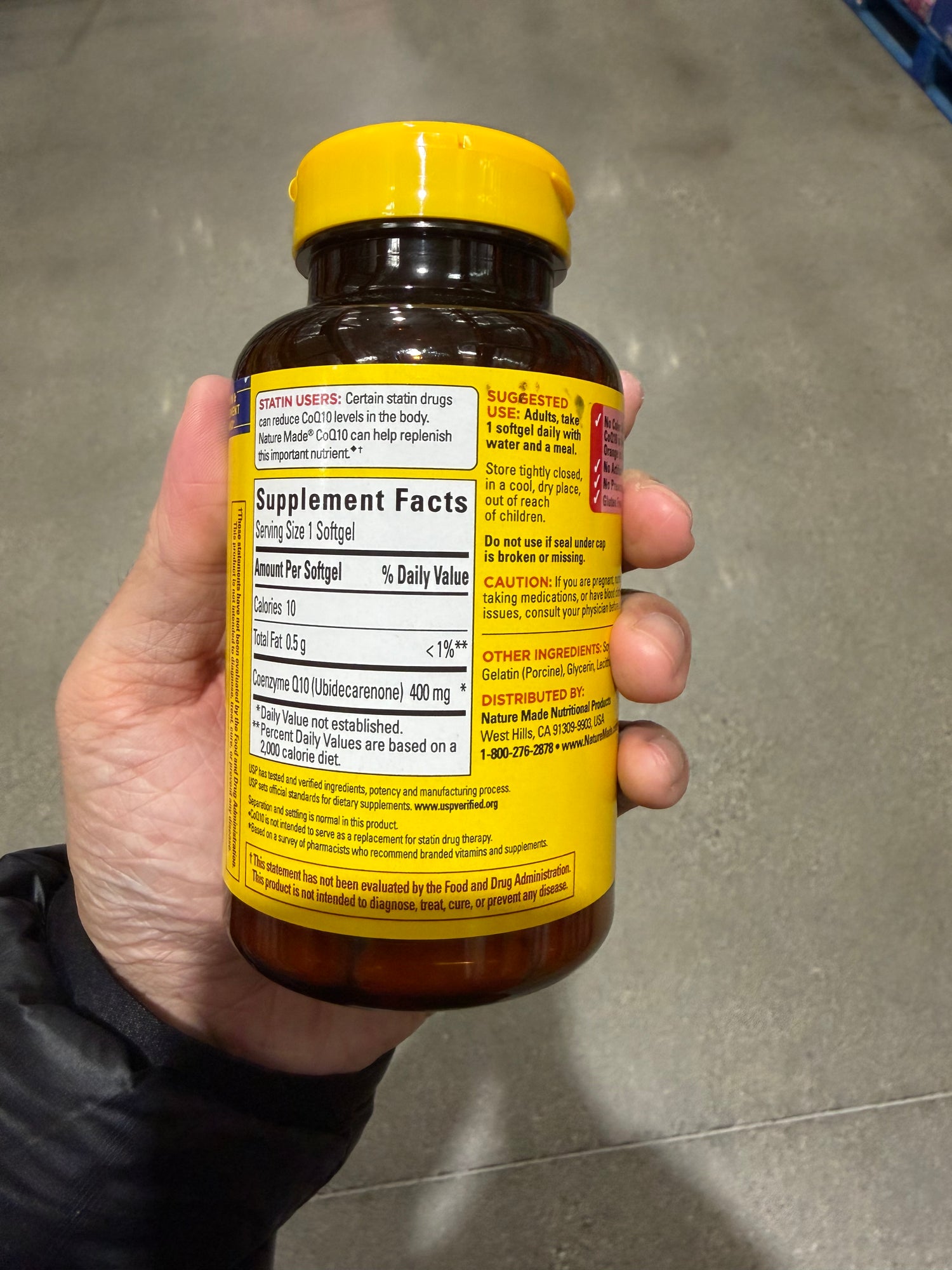 Costco Naturemade CoQ10 400mg - 90顆