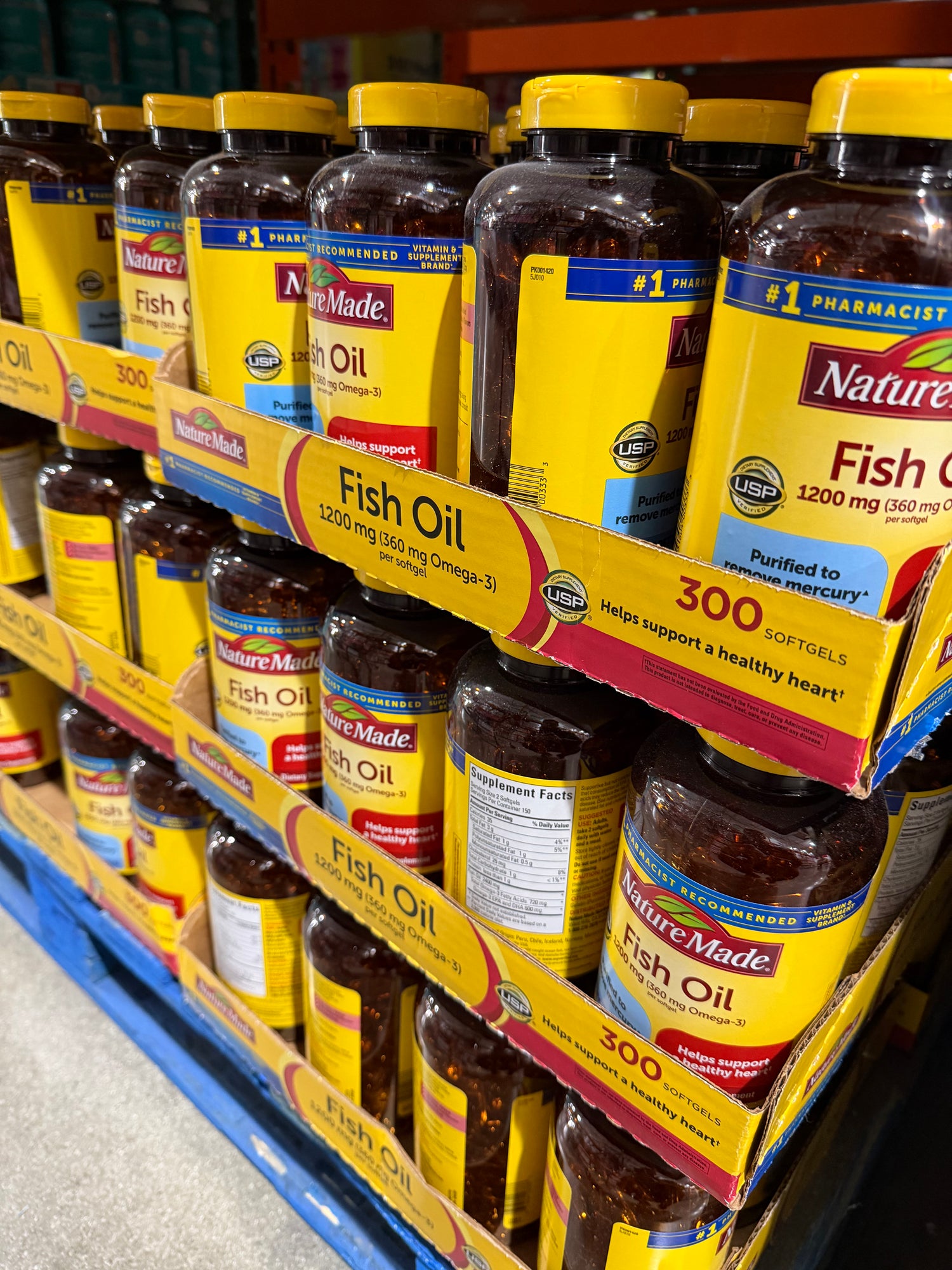 Costco naturemade 魚油 300顆