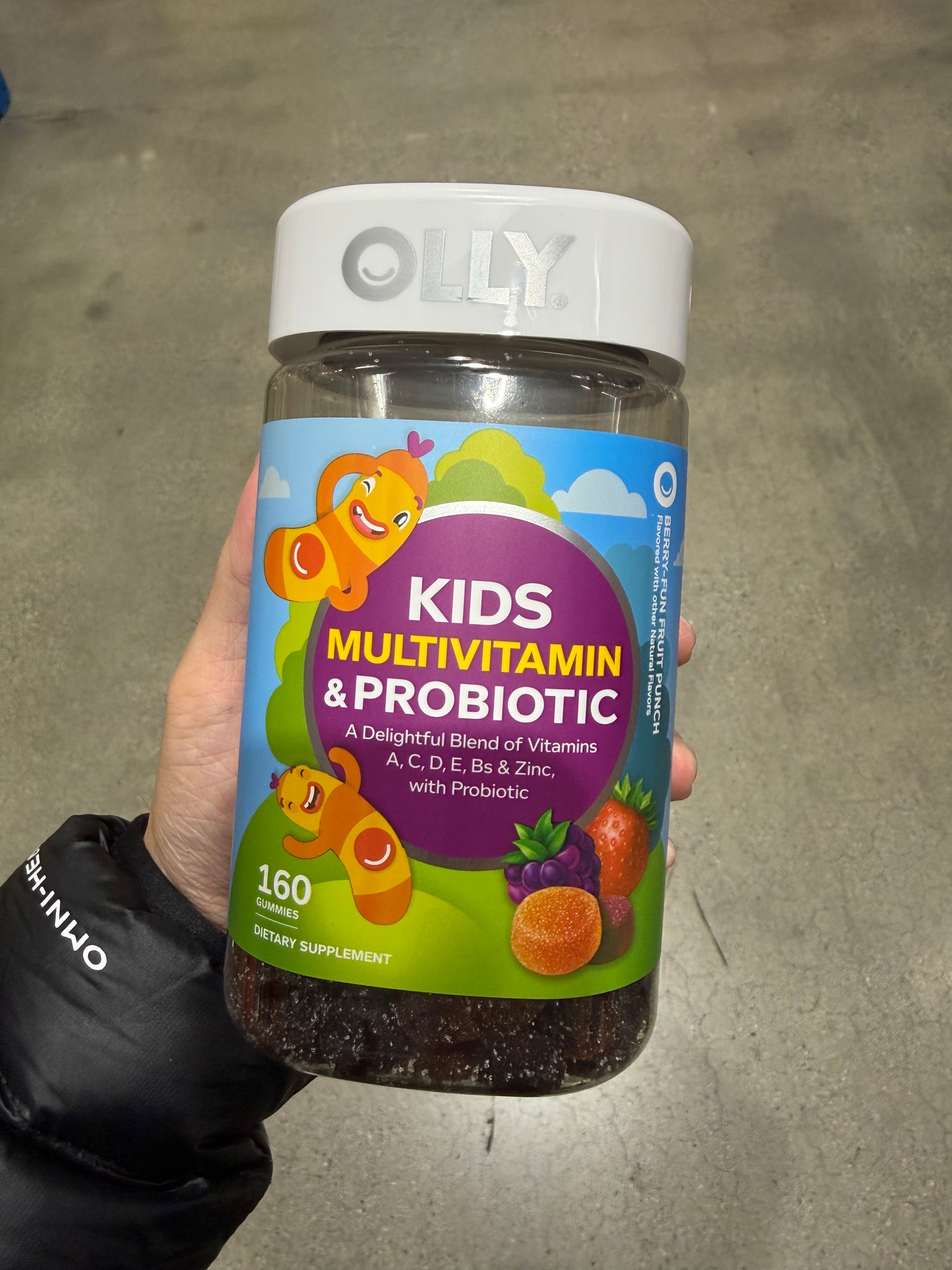 Costco Olly 小孩綜合維他命益生菌 160顆