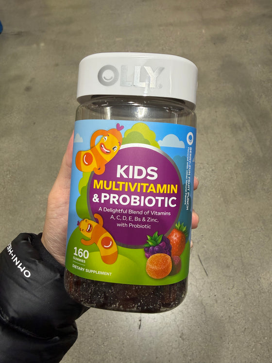 Costco Olly 小孩綜合維他命益生菌 160顆