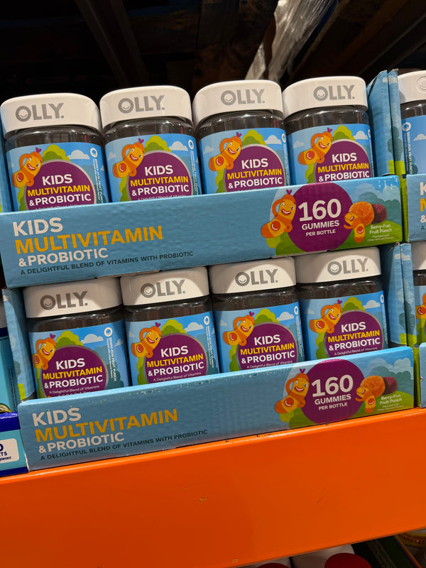 Costco Olly 小孩綜合維他命益生菌 - 160顆