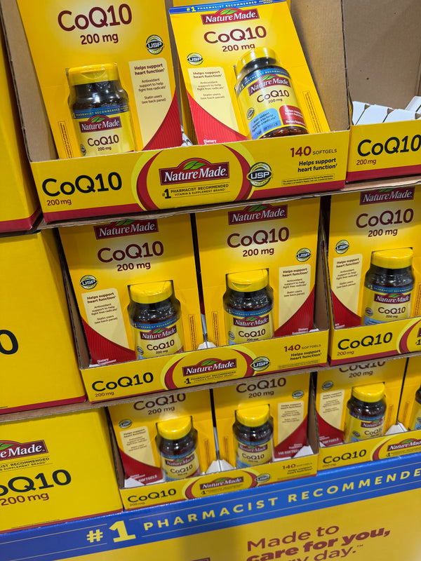 Costco Nature Made Co Q10 200mg 140顆