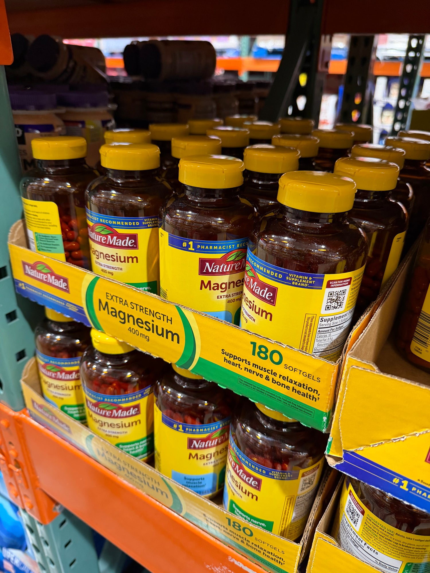 Costco Naturemade 鎂 400mg  180顆