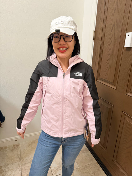 北臉專櫃 女大童 羊羔絨三合一 L(12歲)