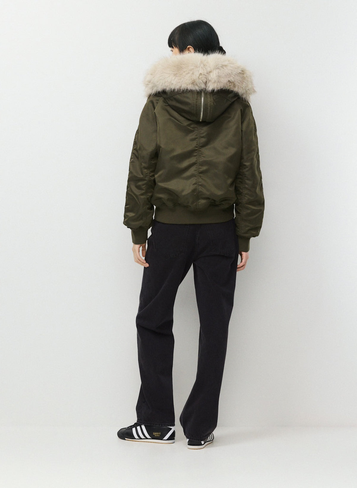 Aritzia 女生 Hitch飛行外套 - 軍綠