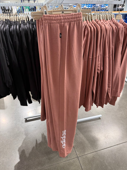Adidas 女生 薄棉褲 玫瑰 L