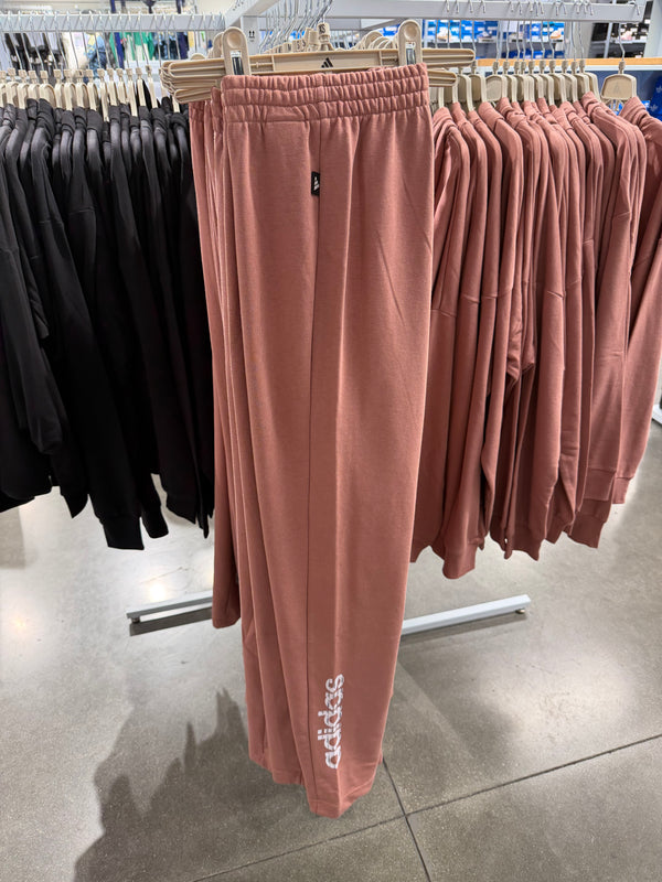 Adidas 女生 薄棉褲 玫瑰 L