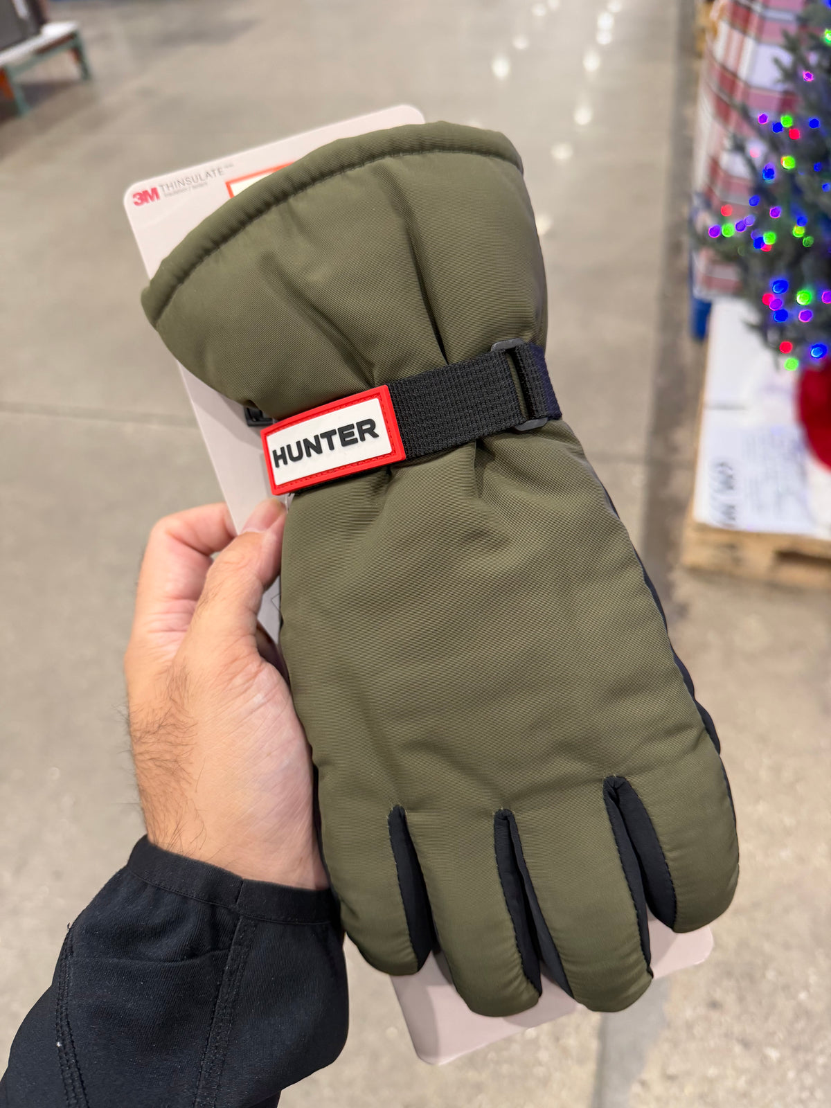 Costco Hunter 運動防水保暖手套 - 軍綠
