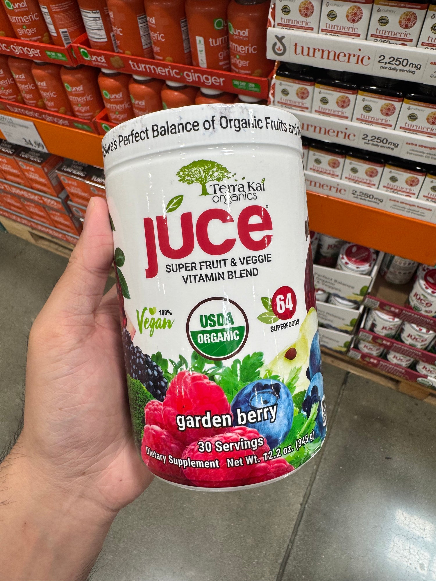Costco Terra Kai Juce 健康有機蔬果汁粉 - 345g