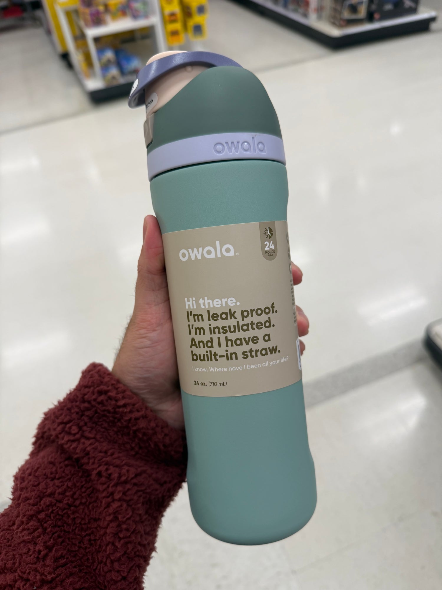 Owala 經典輕鬆喝  淺鼠尾草 - Misty Meadow