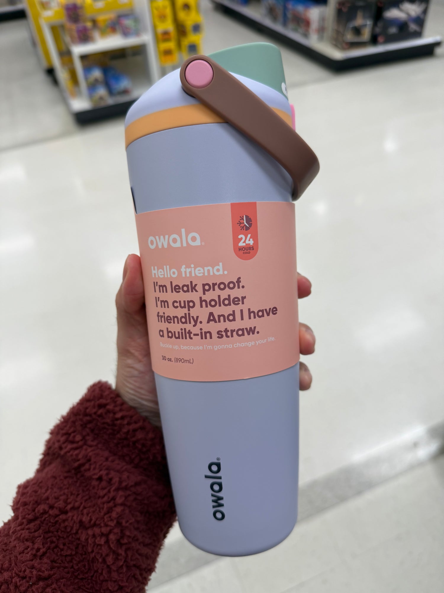 Owala 經典輕鬆喝  淺紫 - Periwinkle Twinkle