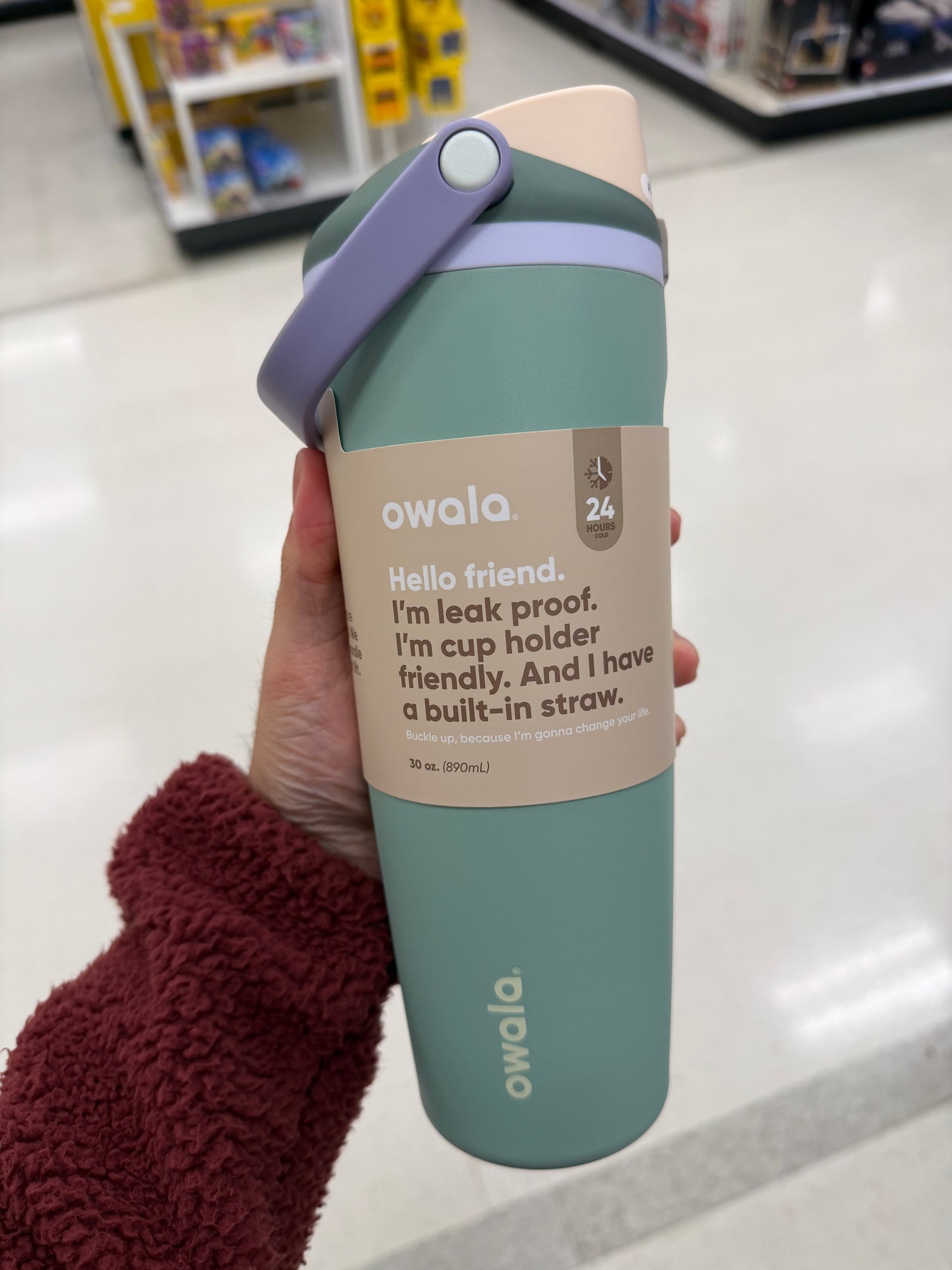 Owala 經典輕鬆喝  淺鼠尾草 - Misty Meadow