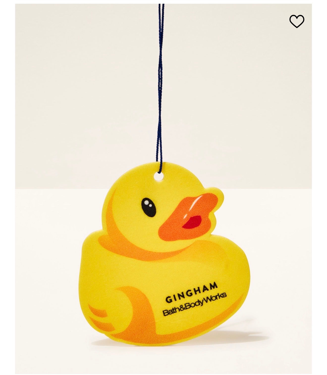 BBW 香香吊飾 小蒼蘭鴨鴨 - Gingham