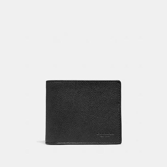 Coach outlet 男生輕薄短夾 ID窗口