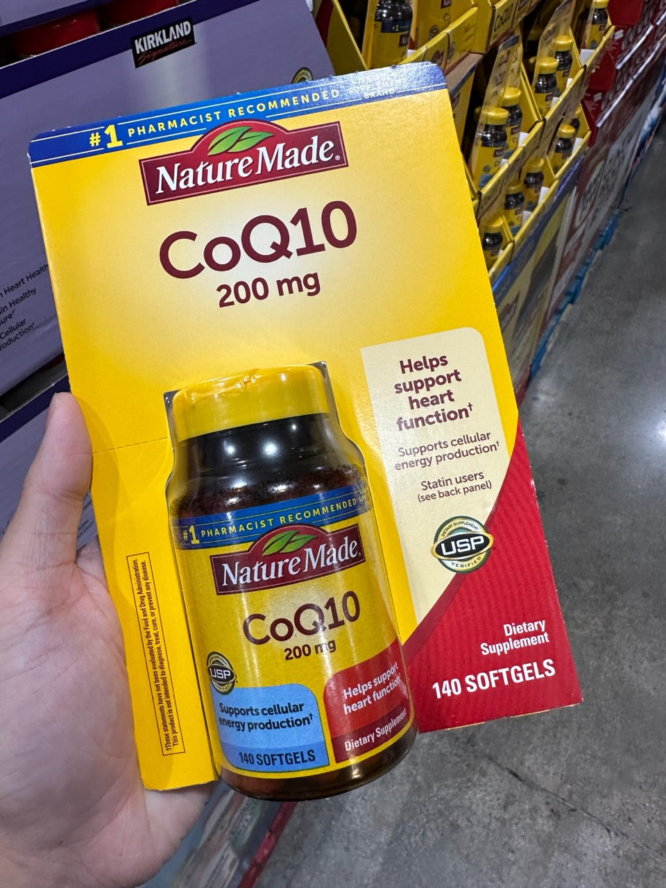 Costco Nature Made Co Q10 200mg 140顆